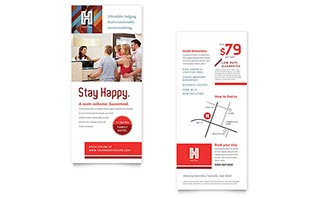 Hotel Rack Card Template