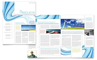 Renewable Energy Consulting Newsletter Template