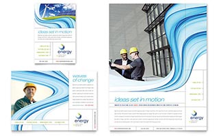 Renewable Energy Consulting Flyer & Ad Template