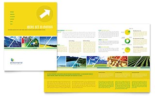 Environmental Conservation Brochure Template