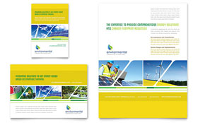 Environmental Conservation Flyer & Ad Template Design