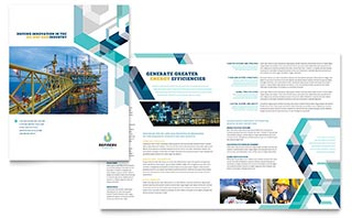 Oil & Gas Company Brochure Template