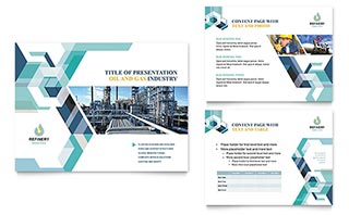 Oil & Gas Company PowerPoint Presentation Template