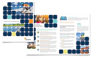 Solar Energy Brochure Template