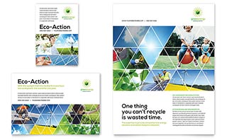 Green Energy Consultant Flyer & Ad Template