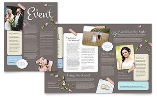 Wedding Planner Newsletter Template