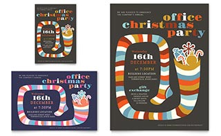 Christmas Party Flyer & Ad Template