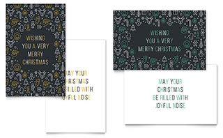 Christmas Wishes Greeting Card