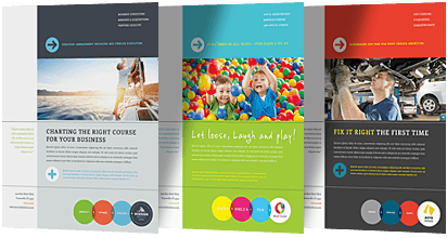 Color Themes of Brochure Design